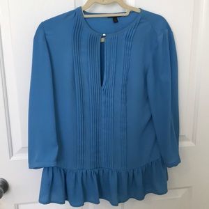 Banana Republic Top Small Blue